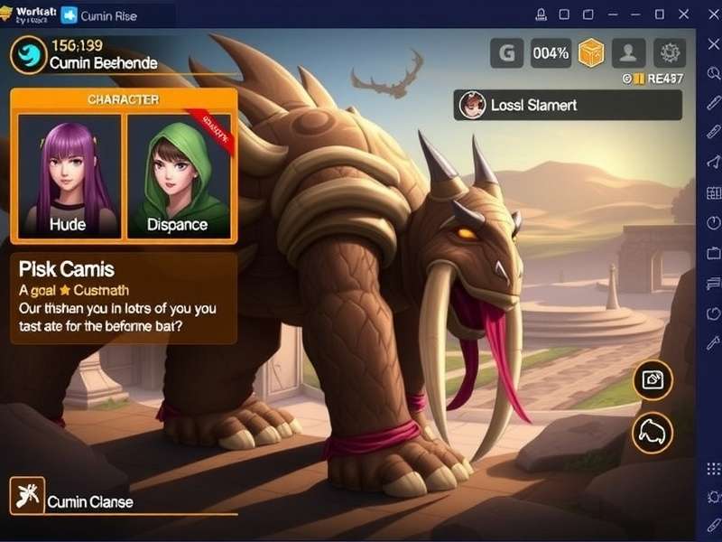 Cumin Rise Behemoth Character Customization